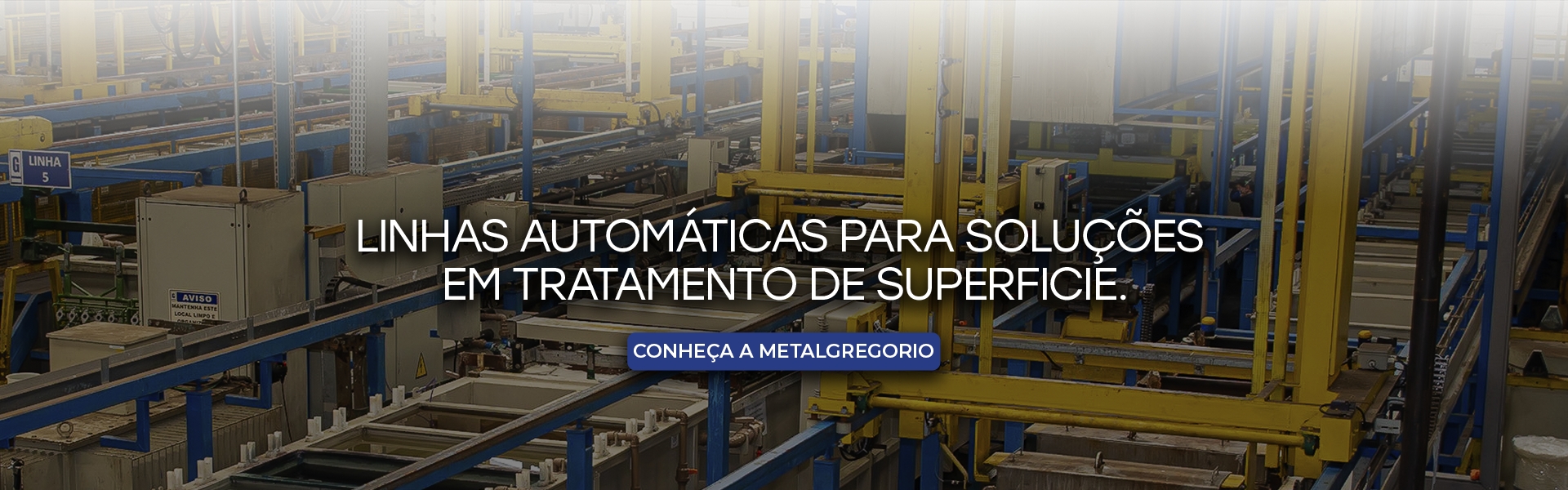 Linhas Automáticas Galvanoplastia Sorocaba Tratamento de Peças Metálicas Sorocaba